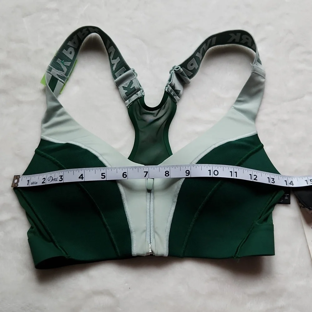Adidas Activewear, Gym, Workout, Ivy Park XS,Mesh, Support Bra w/ Front Zipper - Picture 5 of 8